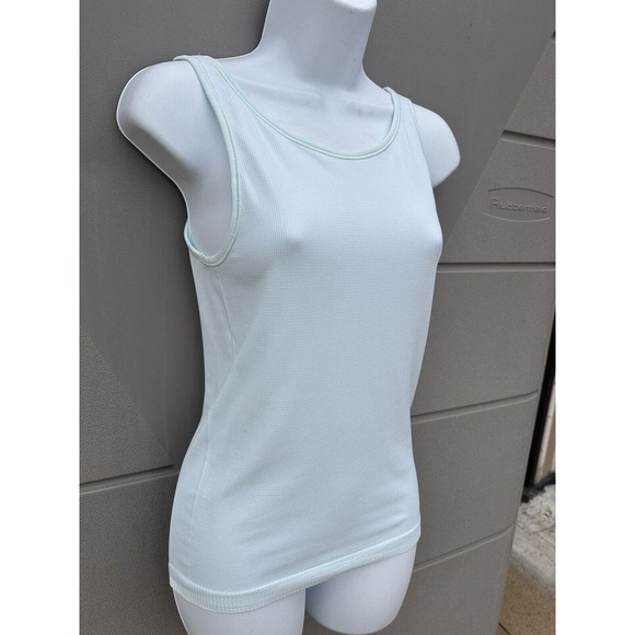LULULEMON SEEK SIMPLICITY RIBBED TANK TOP, POLAR ICE SZ 6 Please Read - Picture 7 of 14